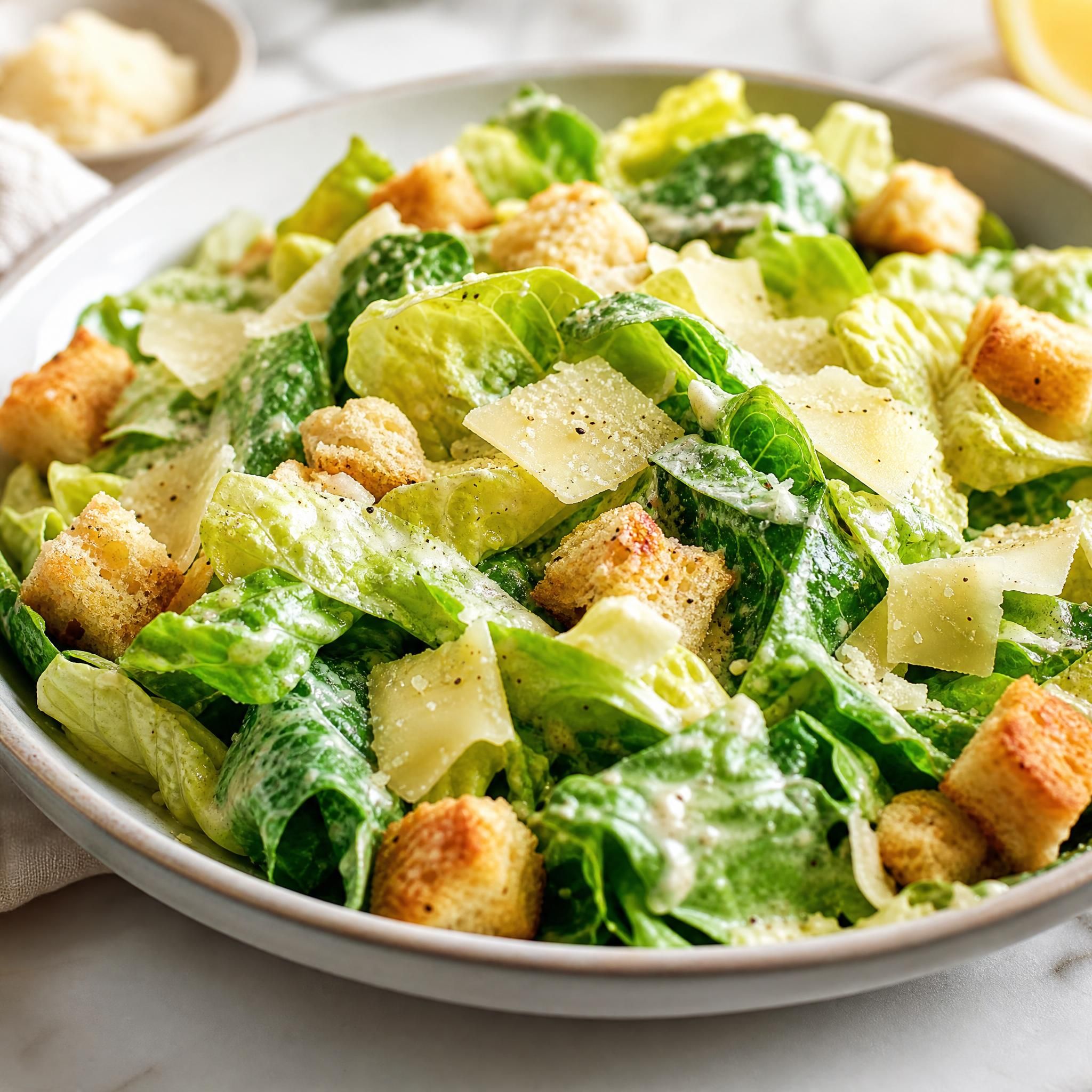 Salade césar sans bacon