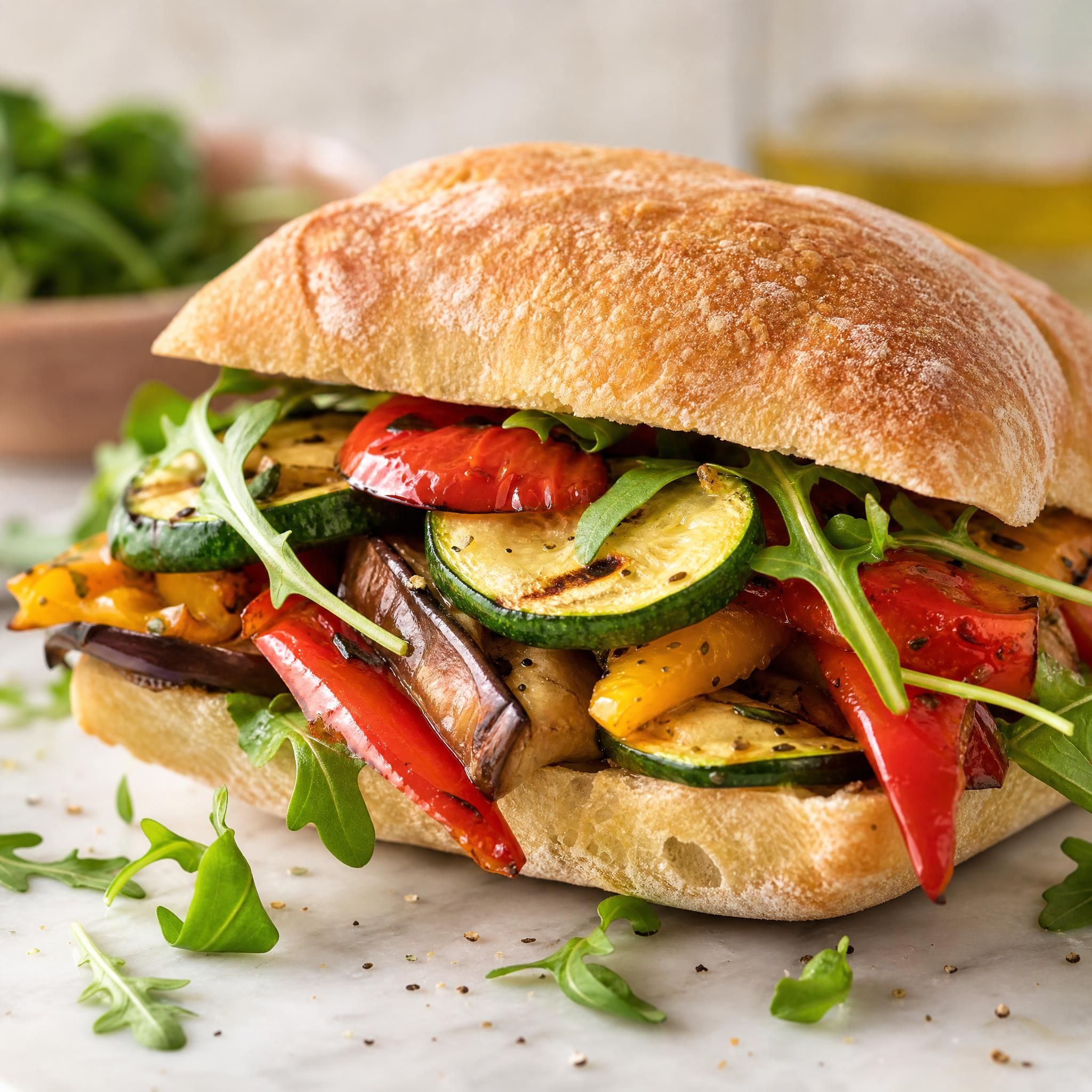 Ciabatta légumes grillés
