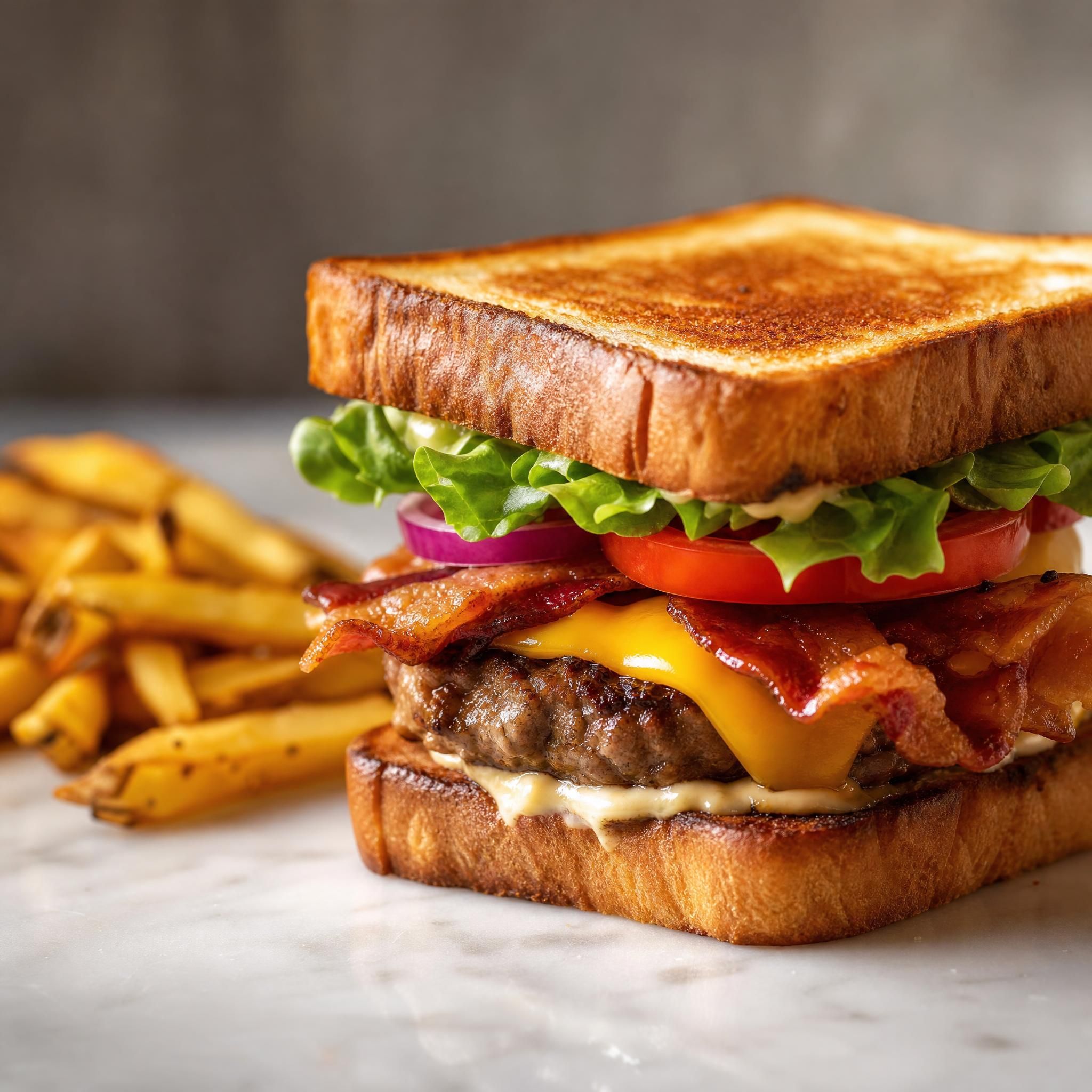 Toaste burger