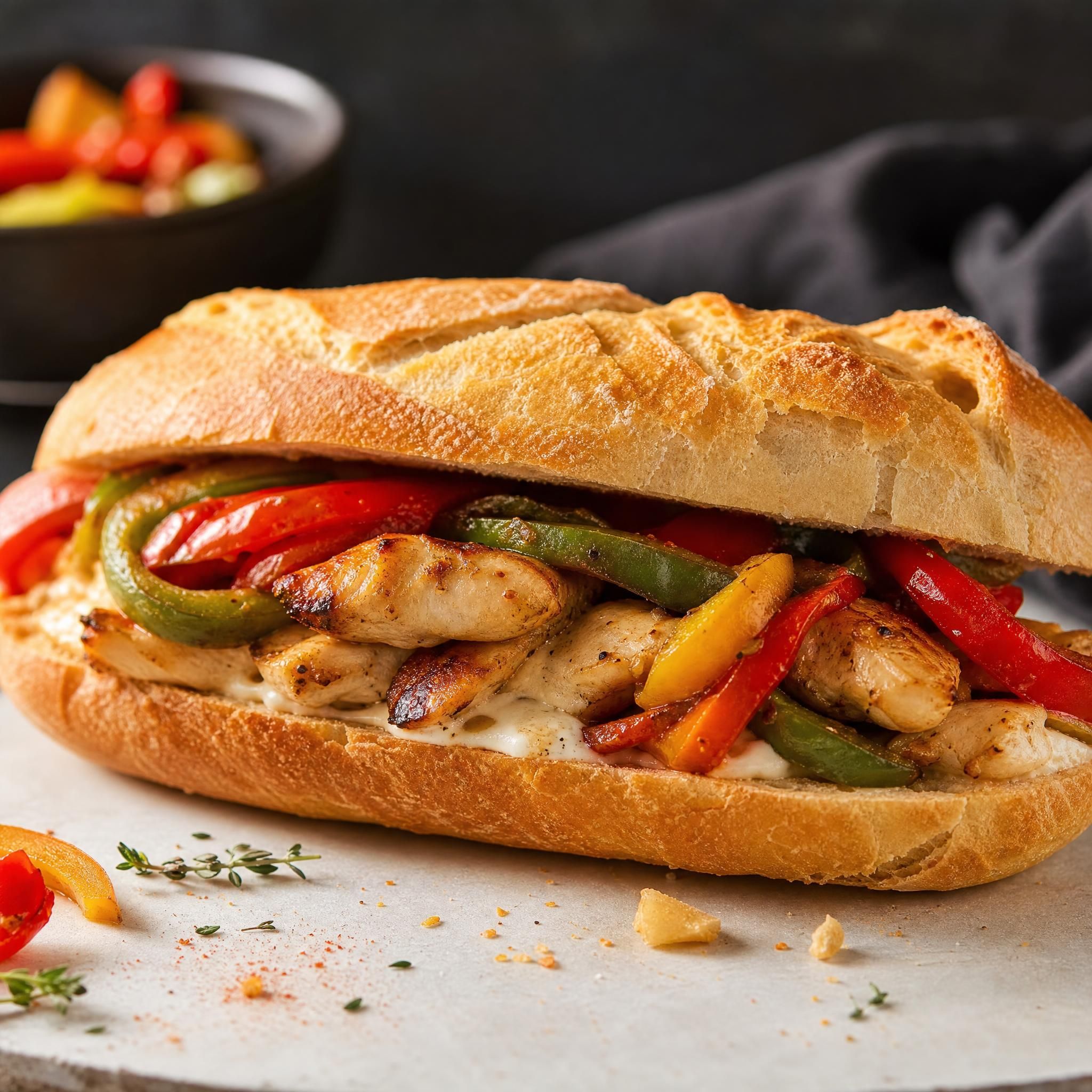 Poulet poivron